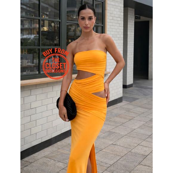 Zara Dresses & Skirts - ZARA BLOGGER FAVE!!! Strapless Fitted Maxi Dress NWT LAST ONE